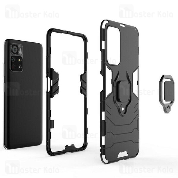 قاب ضد ضربه Xiaomi Redmi Note 11 KEYSION Shock of Armor Ring Holder Case