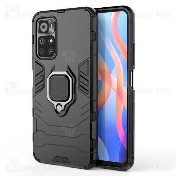 قاب ضد ضربه Xiaomi Redmi Note 11 KEYSION Shock of Armor Ring Holder Case