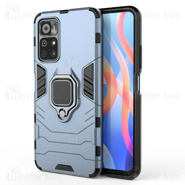 قاب ضد ضربه Xiaomi Redmi Note 11 KEYSION Shock of Armor Ring Holder Case