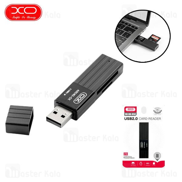 رم ریدر ایکس او  XO DK05A USB 2.0 TF and SD