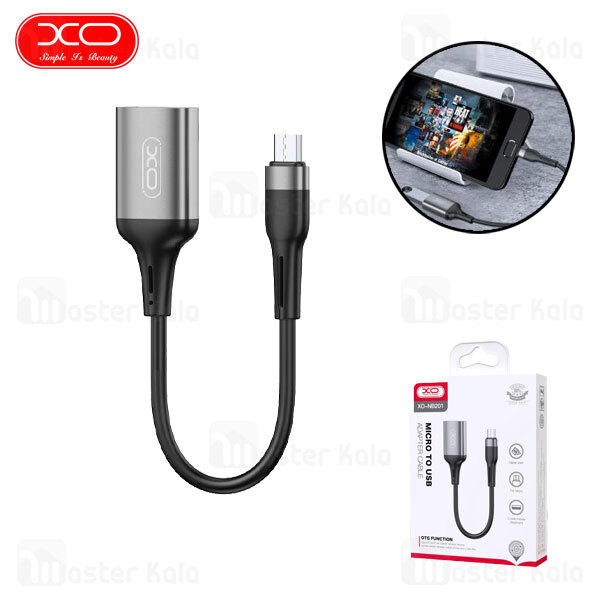 تبدیل OTG میکرو به USB ایکس او Xo NB201