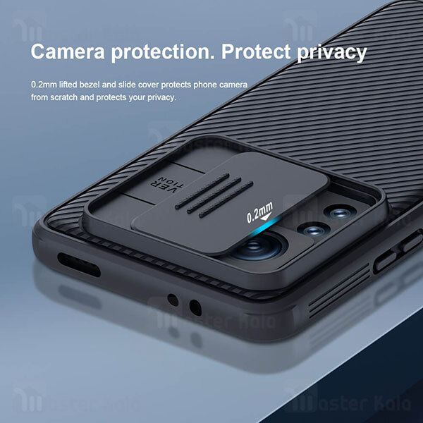 قاب محافظ Xiaomi 12T Pro Nillkin CamShield Pro Case دارای محافظ دوربین