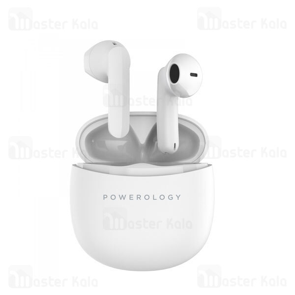 هندزفری بلوتوث دوگوش پاورولوژی Powerology Stereo Buds Plus PWLAU001