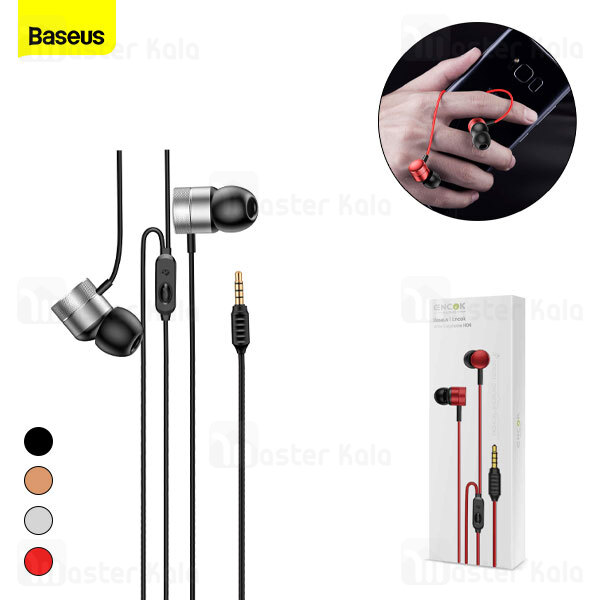 هندزفری سیمی بیسوس Baseus H04 Encok Wire Earphone NGH04-01