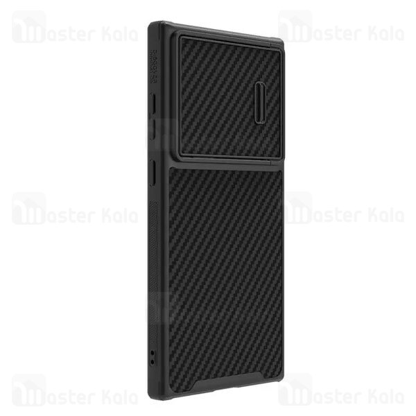 قاب فیبر نیلکین Samsung Galaxy S23 Ultra Nillkin Synethic Fiber S Carbon Fiber دارای محافظ دوربین