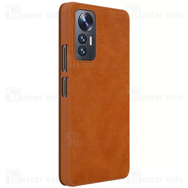 کیف چرمی نیلکین شیائومی Xiaomi 12 Lite Nillkin Qin Leather Case