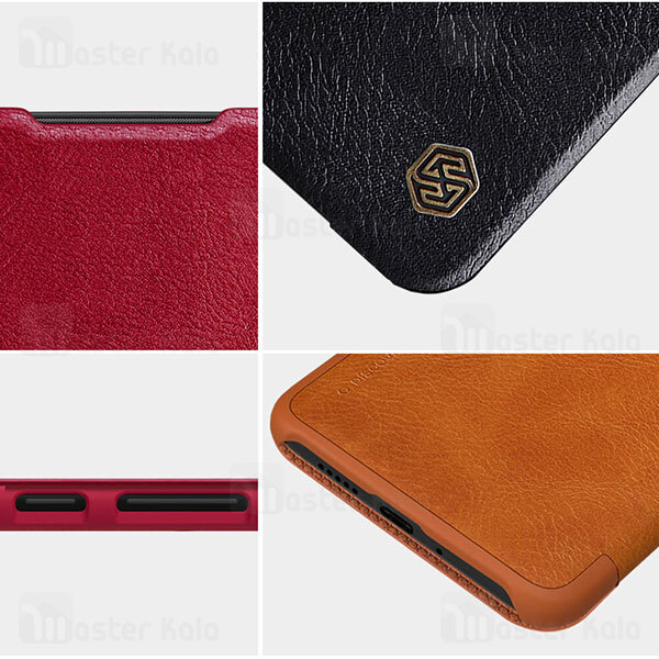 کیف چرمی نیلکین شیائومی Xiaomi 12 Lite Nillkin Qin Leather Case