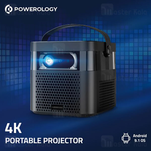 ویدیو پروژکتور هوشمند پاورولوژی Powerology 4K Portable Projector PWPROJ70