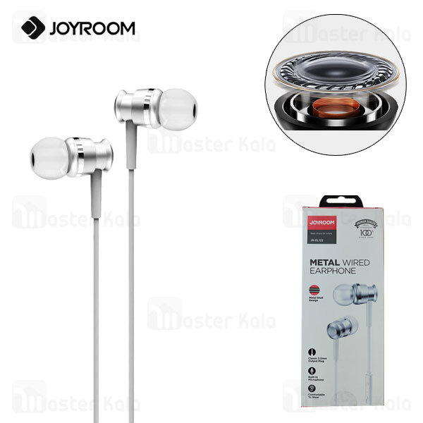 ایرفون سیمی Joyroom JR-E122 Metal Wire Music Earphone