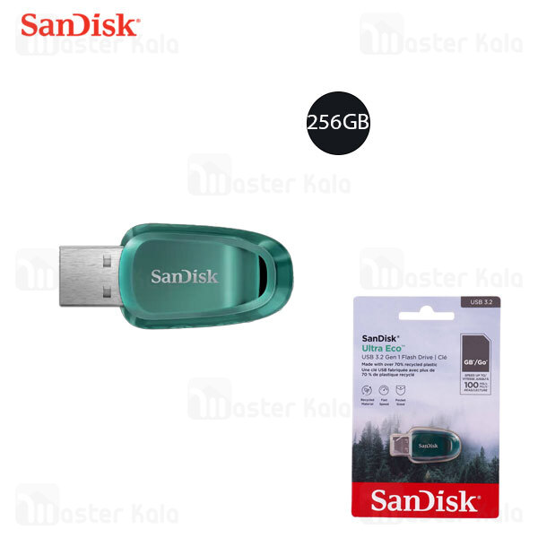 فلش مموری 256 گیگابایت سن دیسک SanDisk Ultra Eco SDCZ96