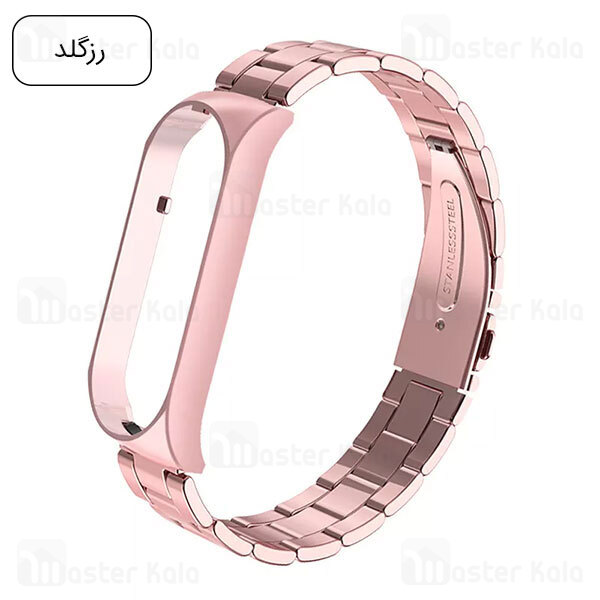 بند فلزی دستبند سلامتی شیائومی Xiaomi Mi Band 7 Bead 3 Wrist Strap