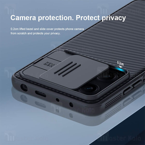 قاب محافظ شیائومی Xiaomi Redmi Note 12 Pro Plus Nillkin CamShield Pro Case دارای محافظ دوربین