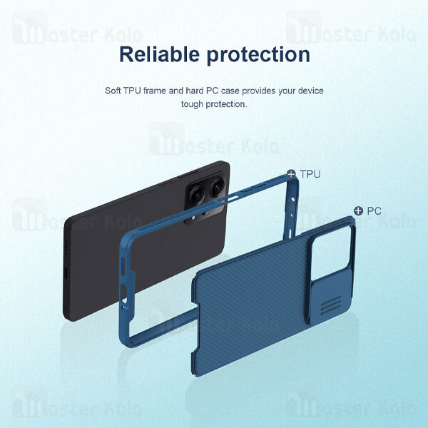 قاب محافظ شیائومی Xiaomi Redmi Note 12 Pro Plus Nillkin CamShield Pro Case دارای محافظ دوربین