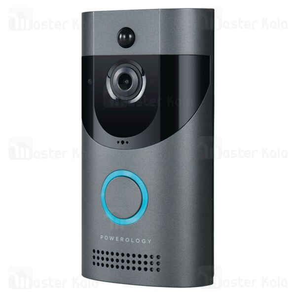 زنگ در هوشمند پاورولوژی Powerology Smart Video Doorbell PSVDBBK