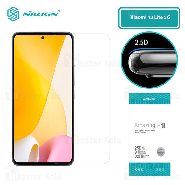 محافظ صفحه شیشه ای نیلکین Xiaomi 12 Lite 5G Nillkin H+ Pro