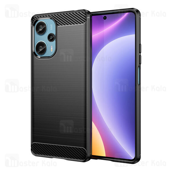 قاب فیبر کربنی شیائومی Xiaomi Poco F5 / Redmi Note 12 Turbo Rugged Armor Fiber Carbon