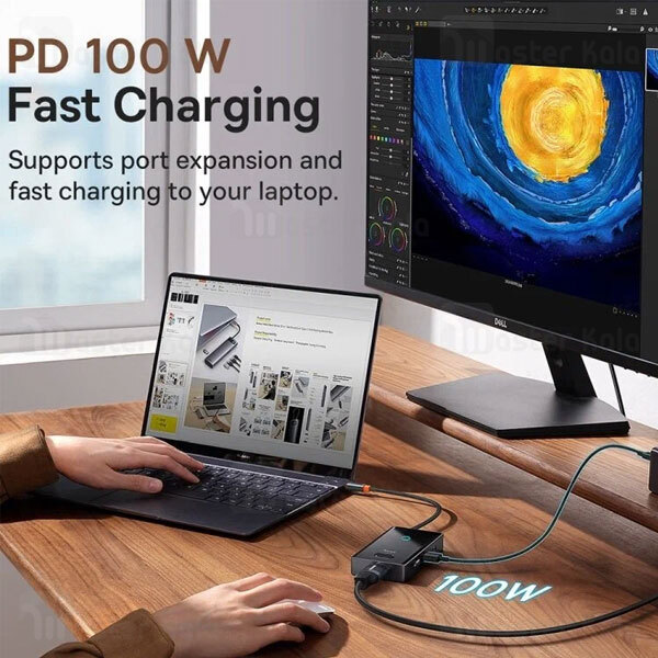 هاب 6 پورت بیسوس Baseus WKYY030213 Focus Series