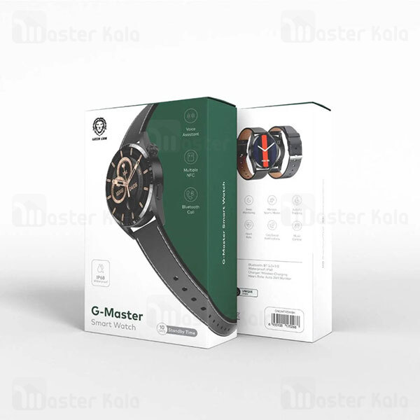 ساعت هوشمند گرین لاین Green Lion G-Master Leather