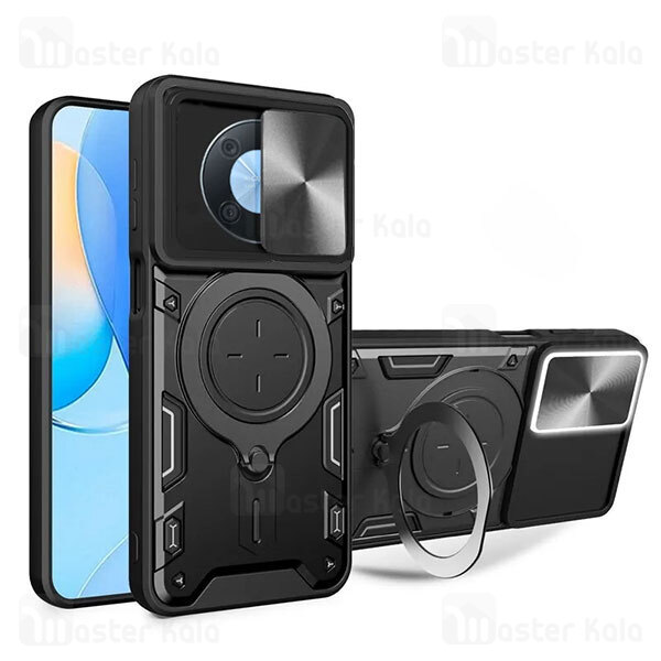 قاب ضد ضربه مگنتی Huawei Nova Y90 Magnetic Support Case دارای محافظ دوربین