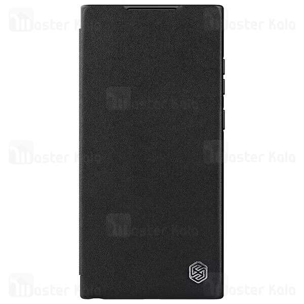 کیف چرمی نیلکین سامسونگ Samsung Galaxy S23 Ultra Nillkin Qin Pro Leather Case دارای محافظ دوربین