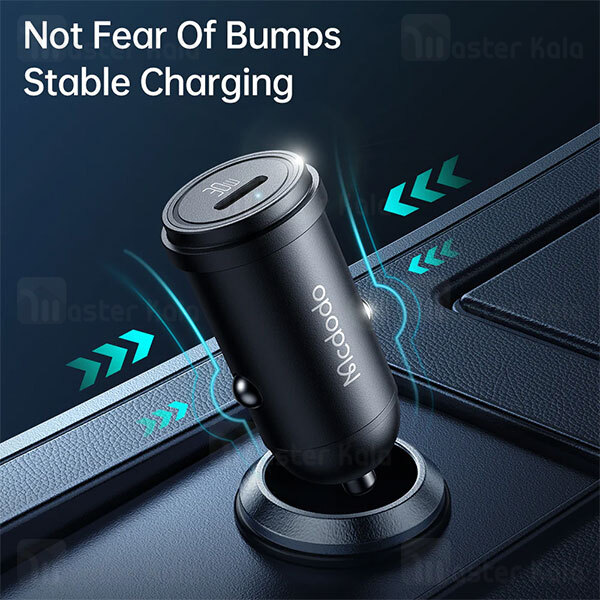 شارژر فندکی فست شارژ مکدودو Mcdodo CC-7491 USB C PD Fast Car Charger 30W