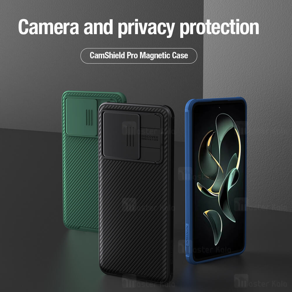 قاب محافظ Xiaomi 13T / 13T Pro / Redmi K60 Ultra Nillkin CamShield Pro Case دارای محافظ دوربین