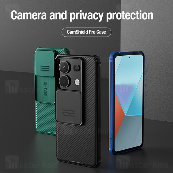 قاب محافظ Xiaomi Redmi Note 13 Pro Nillkin CamShield Pro Case دارای محافظ دوربین