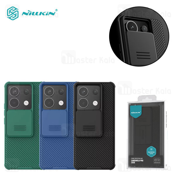 قاب محافظ Xiaomi Redmi Note 13 Pro Nillkin CamShield Pro Case دارای محافظ دوربین