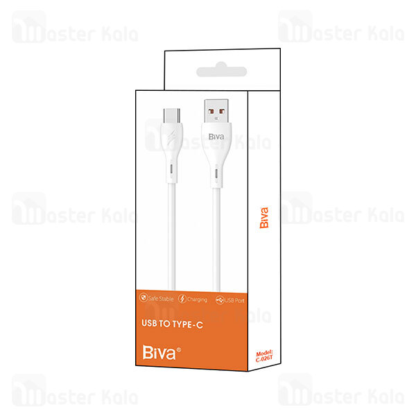 کابل Type-C بیوا Biva C-026T توان 18 وات
