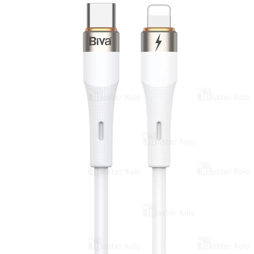 کابل لایتنینگ به Biva C-21CL Type C طول 1.2 متر توان 15 وات
