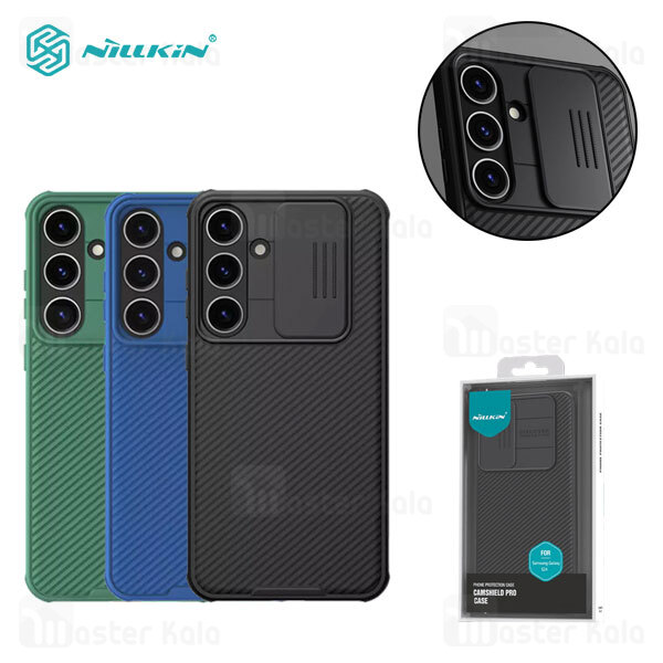 قاب محافظ نیلکین سامسونگ Samsung Galaxy S24 Nillkin CamShield Pro Case دارای محافظ دوربین