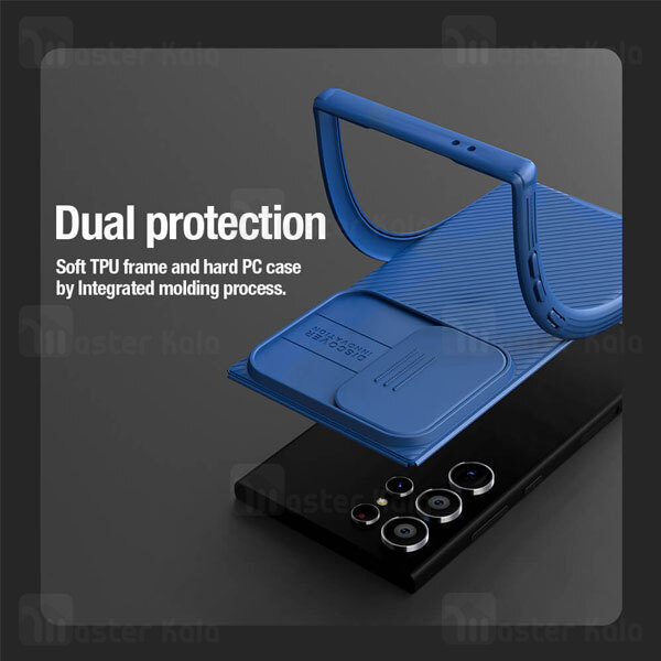 قاب محافظ نیلکین سامسونگ Samsung Galaxy S24 Ultra Nillkin CamShield Pro Case دارای محافظ دوربین