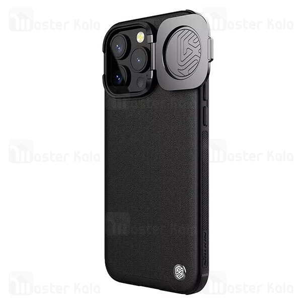 قاب محافظ iPhone 15 Pro Max Nillkin CamShield Prop Leather Case دارای محافظ دوربین