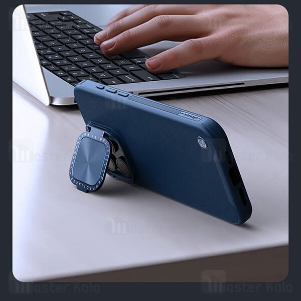 قاب محافظ iPhone 15 Pro Max Nillkin CamShield Prop Leather Case دارای محافظ دوربین
