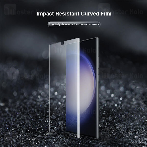 پک 2تایی محافظ صفحه خمیده تمام صفحه تمام چسب نیلکین Samsung Galaxy S24 Ultra Nillkin Impact Film