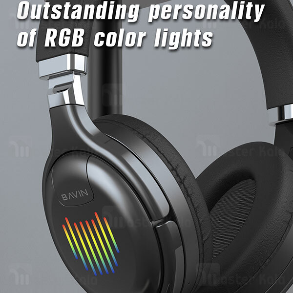 هدفون بلوتوث باوین Bavin BH26 Wireless Over-Ear Headphone