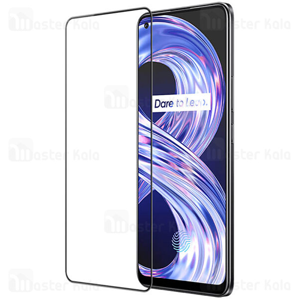 محافظ صفحه شیشه ای تمام صفحه نیلکین ریلمی Realme 8 / Realme 8 Pro Nillkin CP+ Pro Tempered Glass