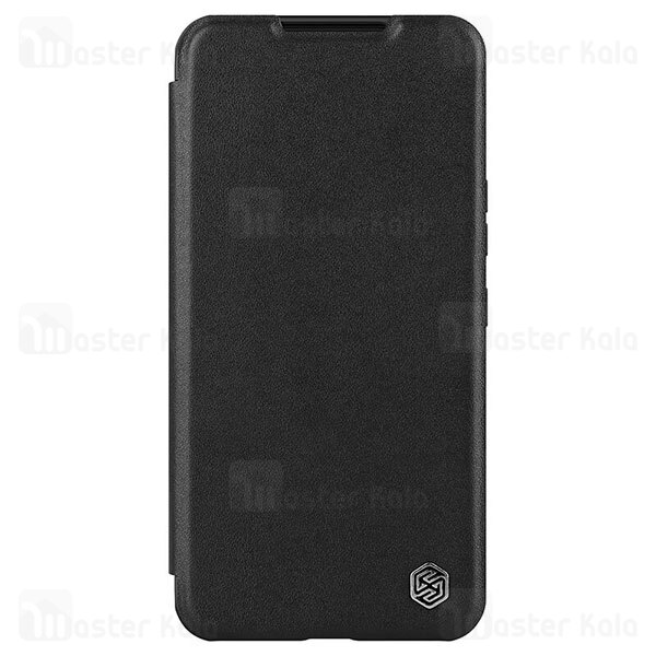 قاب محافظ لنز چرمی Nillkin Qin Pro Leather Case Samsung S22 Plus Sliding Cover