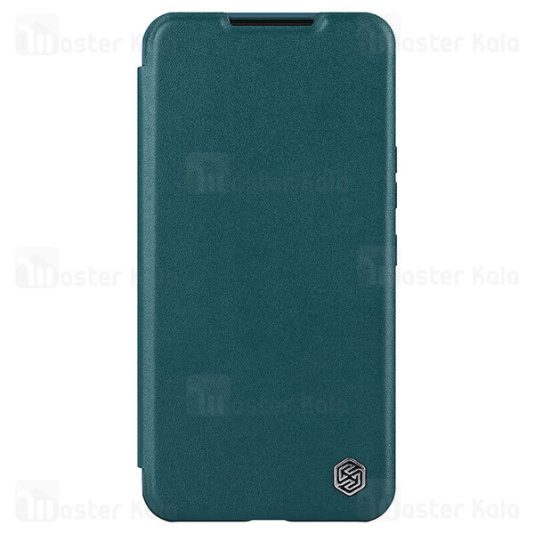 قاب محافظ لنز چرمی Nillkin Qin Pro Leather Case Samsung S22 Plus Sliding Cover