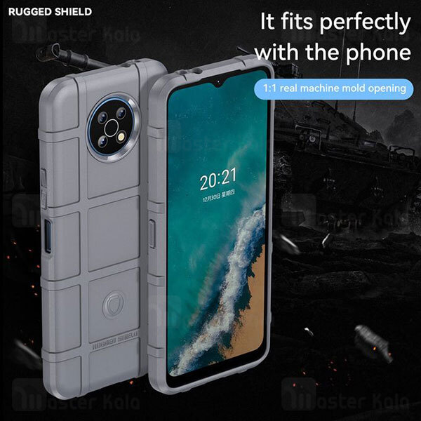 قاب محافظ ژله ای Nokia G50 Rugged Shield TPU Protective Case