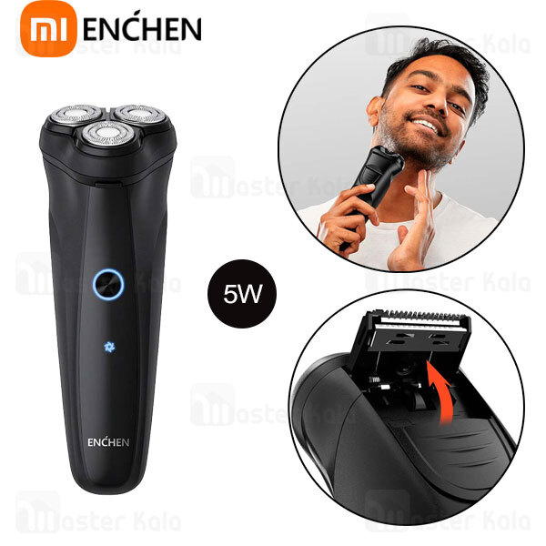 ریش تراش شارژی Xiaomi Enchen Warrior 5W Rotary Shaver