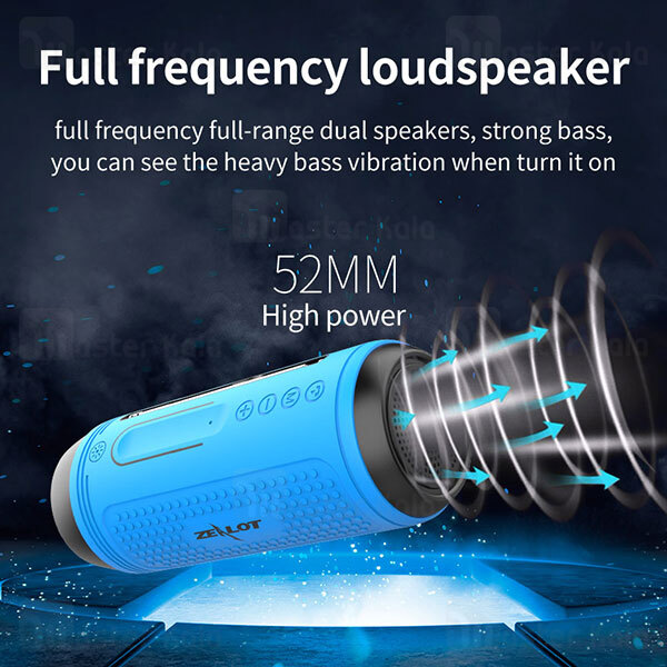 اسپیکر بلوتوث Zealot A1 Sport Music Outdoor Speaker 5W