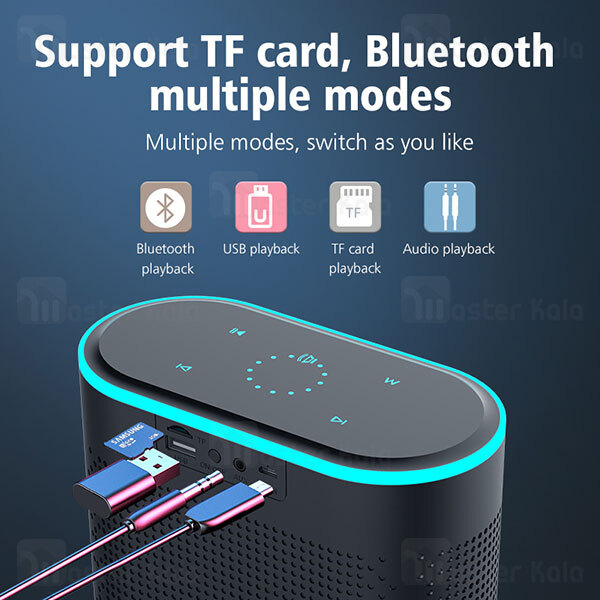 اسپیکر بلوتوث Zealot Z1 Touch Panel TWS Wireless Speaker 10W