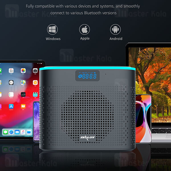 اسپیکر بلوتوث Zealot Z1 Touch Panel TWS Wireless Speaker 10W