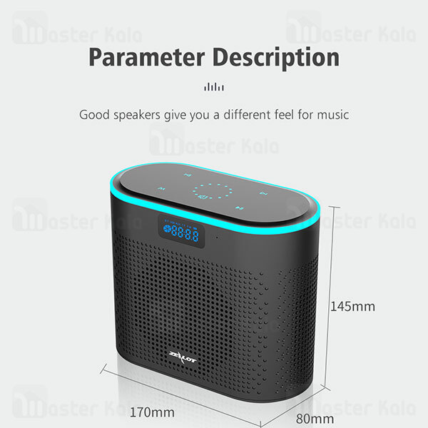 اسپیکر بلوتوث Zealot Z1 Touch Panel TWS Wireless Speaker 10W