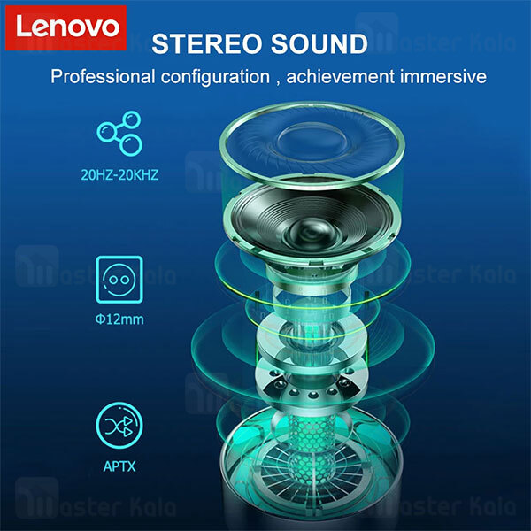 هندزفری بلوتوث Lenovo ThinkPlus GM2 Live Pods True Wireless Earbuds