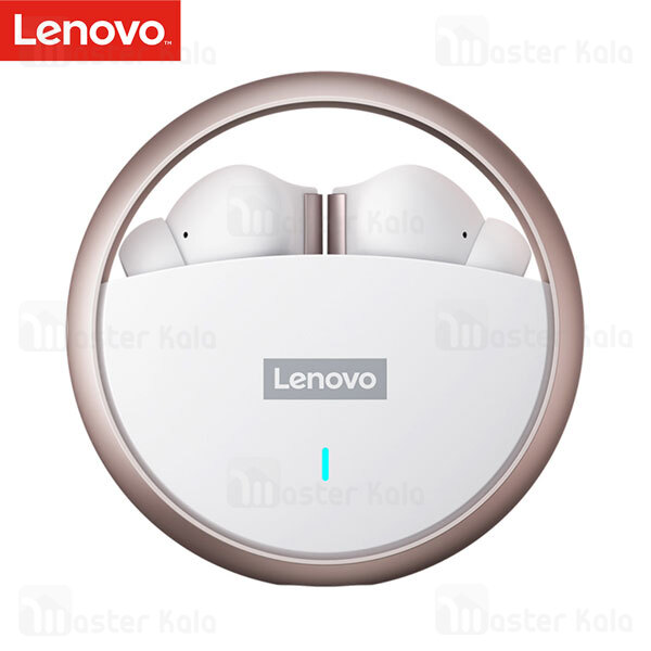 هندزفری بلوتوث دوگوش لنوو Lenovo LP60 True Wireless Rotating Bluetooth Headset