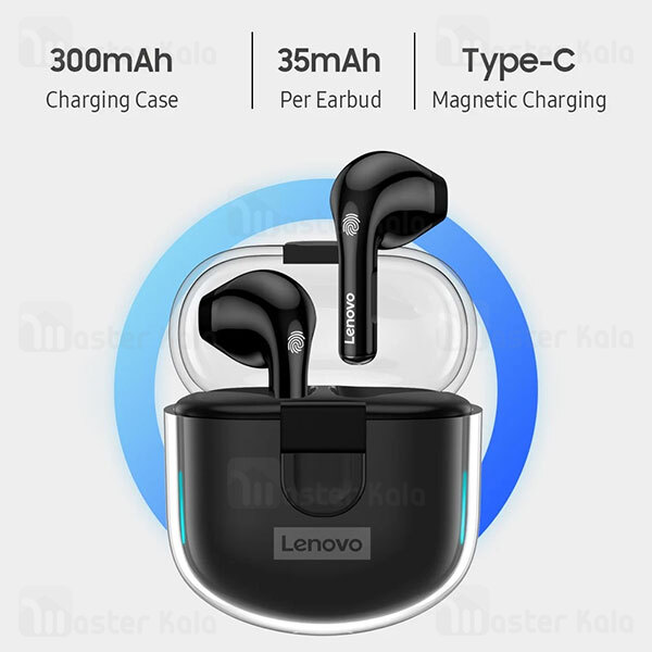 هندزفری بلوتوث Lenovo LP12 True Wireless Earbuds