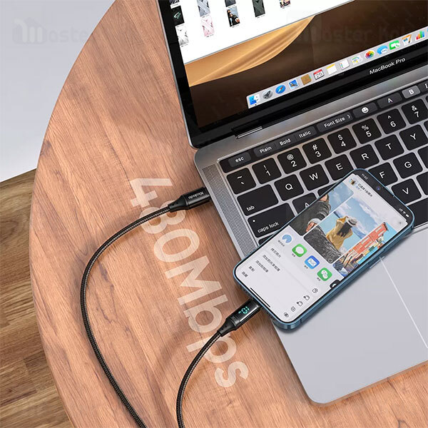 کابل آیفونی Mcdodo CA-1030 Digital HD Type-C To Lightning PD Data cable 36W 1.2m