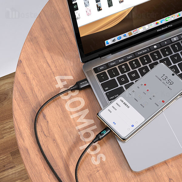 کابل Mcdodo CA-1080 Digital HD Type C Super Charge Data cable 66W 1.2m